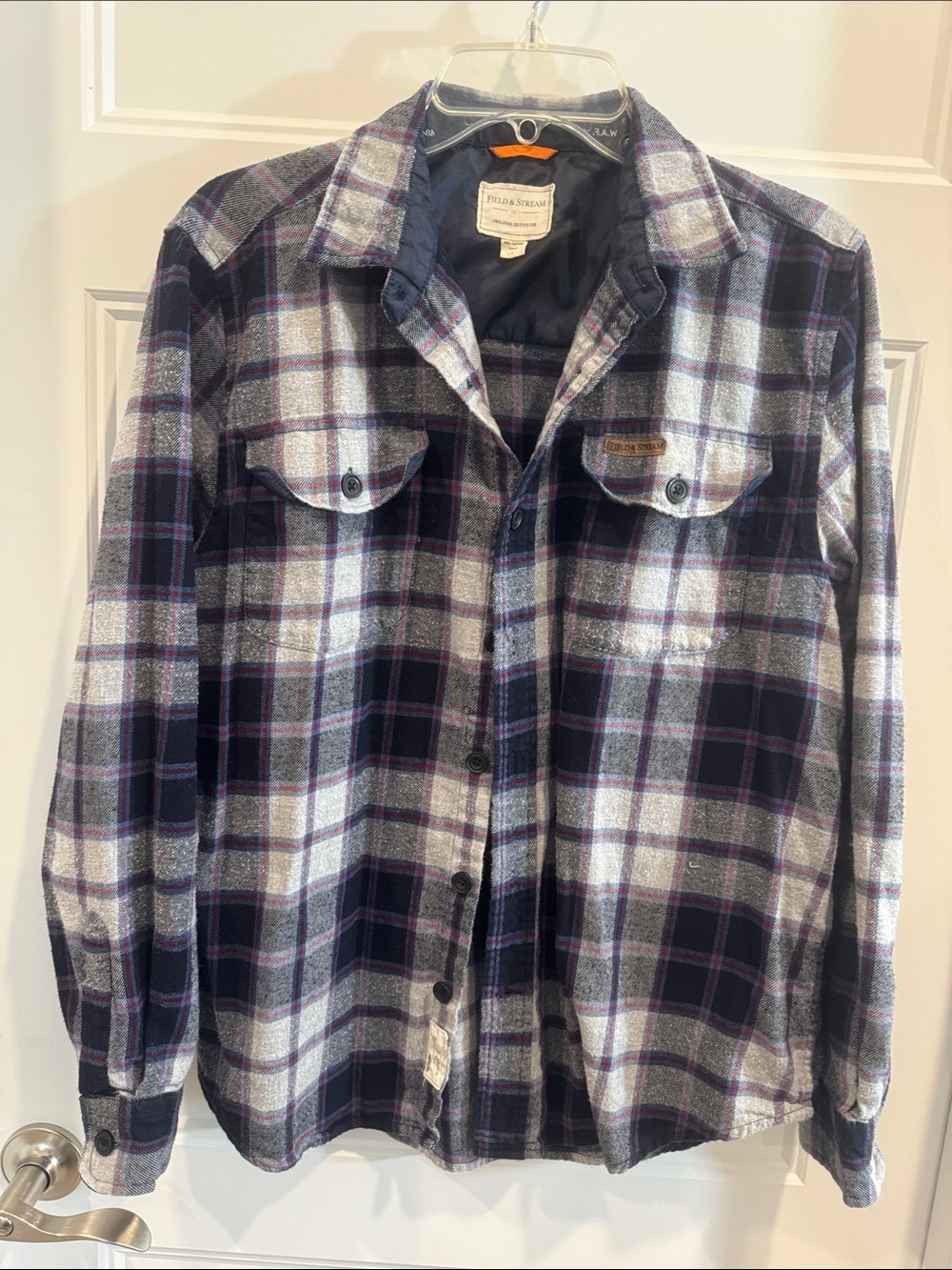 Women’s Button Down 100% Cotton Flannel shirt
